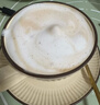 CLITON歐式咖啡杯拿鐵杯掛耳陶瓷辦公室杯碟套裝早餐牛奶杯一杯一碟一勺 曬單實(shí)拍圖