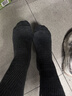 棉滿(mǎn)滿(mǎn)襪子女士100%純棉抗菌防臭透氣長(cháng)筒黑色全棉春秋季運動(dòng)風(fēng)長(cháng)襪6雙 曬單實(shí)拍圖