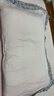 富安娜家紡枕頭芯頸椎枕決明子草本枕芯抗菌枕頭舒睡一對裝74*48cm白 曬單實(shí)拍圖
