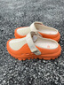 UGG夏季新款男士舒適時(shí)尚塔斯曼塑膜克羅格透氣款休閑鞋 1175051 BHTS | 三文魚(yú)橘色/海鹽白 42 曬單實(shí)拍圖