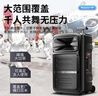 紐曼A12戶(hù)外廣場(chǎng)舞音響12吋大功率擴音器移動(dòng)便攜式家用拉桿藍牙音箱地攤擺攤喇叭雙麥版 曬單實(shí)拍圖