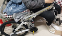 鳳凰（Phoenix） 鳳凰自行車(chē)可折疊山地車(chē)路虎男士成年人變速女式越野公路單車(chē) 條輪消灰/折疊雙避震/全競速軸承 26寸24速【參考：158-188cm】 曬單實(shí)拍圖
