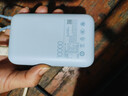 小米自帶線(xiàn)充電寶10000 口袋版小巧便攜 移動(dòng)電源隨身充 雙向快充安卓蘋(píng)果通用 安全耐用 灰藍色 曬單實(shí)拍圖