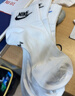 耐克NIKE男女襪子 吸汗透氣運動(dòng)襪 短襪三雙裝DX5074-101白 M 曬單實(shí)拍圖