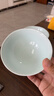 景德鎮（jdz）官方高溫陶瓷碗盤(pán)餐具影青瓷無(wú)鉛純色餐盤(pán)飯碗碟高檔喬遷搬家禮物 影青-4.5英寸飯碗（兩只裝） 曬單實(shí)拍圖