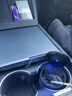 適用Tesla特斯拉Model3/Y/S煥新翻毛皮車(chē)載煙灰缸帶蓋夜光煙灰缸 特斯拉翻毛皮煙灰缸 灰色 小號【6.5*7】 曬單實(shí)拍圖
