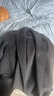 三彩【100綿羊毛】2025冬季新款雙面呢大衣長(cháng)款毛呢外套S 深邃灰 S 155/80A 曬單實(shí)拍圖