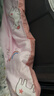 水星兒童（MERCURY Kids）幼兒園全棉抗菌床褥罩(奶油粉/粉桃桃)60cm×135cm 嬰幼兒A類(lèi) 曬單實(shí)拍圖