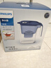 飛利浦（PHILIPS）凈水壺濾水壺過(guò)濾水壺凈水器濾水器過(guò)濾器濾芯 AWP2814藍色【4.2L】十三芯裝 曬單實(shí)拍圖