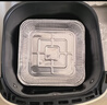 潔日邦空氣炸鍋8英寸方形錫紙碗食品級燒烤專(zhuān)用碗耐高溫烤箱烘焙盤(pán)野餐 曬單實(shí)拍圖