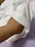 戰浩【2件】冰絲莫代爾棉短袖t恤男夏季青年薄純白色打底衫圓領(lǐng)半袖體 白色+白色 3XL 建議【165-185斤】 曬單實(shí)拍圖