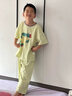 棉奇熊兒童睡衣26春夏男女孩100%棉家居服排汗套裝中大童抗菌寶寶空調服 MA31-呆呆鱷魚(yú)【抗菌100%棉 輕薄透氣】 110 曬單實(shí)拍圖