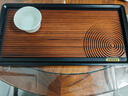 祥福中式家用辦公室小型托盤(pán)武夷楠竹直排式漣池簡(jiǎn)約茶臺新款茶具茶盤(pán) 漣池 小400*200*40 曬單實(shí)拍圖
