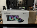 九州風(fēng)神（DEEPCOOL）冰果240水冷CPU散熱器/280W/動(dòng)感果凍光效/PWM調速水泵/3年質(zhì)保/支持1851 曬單實(shí)拍圖
