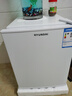 HYUNDAI（韓國現代）冰箱小型單開(kāi)門(mén)迷你型小冰箱家用宿舍租房冷藏制冷冰箱辦公室節能省電 48L白【租房辦公+三天約一度電】 曬單實(shí)拍圖