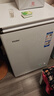 海爾（Haier）100L單溫冰柜小型家用小冰柜減霜一級能效冷藏冷凍轉換深冷冷柜小冰箱BC/BD-100GHW9D國家補貼 曬單實(shí)拍圖