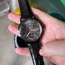 羅賓尼男士手表品牌十大名表防水皮帶男表正品世界鏤空全自動(dòng)機械手表 黑黑金 曬單實(shí)拍圖