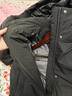 探路者（TOREAD）羽絨服防潑水鵝絨服男戶(hù)外防風(fēng)保暖登山服長(cháng)款派克服外套線(xiàn)下同款 【女款】黑色-TADDAN92630 M 曬單實(shí)拍圖