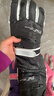 兼彩滑雪手套男秋冬加絨加厚防潑水騎行觸屏戶(hù)外運動(dòng)防寒保暖棉手套女 曬單實(shí)拍圖