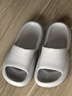 大嘴猴（paul frank）拖鞋男夏季室內居家踩屎感涼拖鞋 灰 42-43  曬單實(shí)拍圖