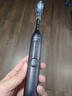 飛利浦（PHILIPS）【肖戰同款】電動(dòng)牙刷鉆石7系 5種模式2支護齦刷頭 情侶款生日禮物 送女友男友 極夜黑HX3792/01 曬單實(shí)拍圖