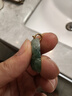 XD吊墜扣頭玉墜扣S925銀扣子翡翠吊墜扣銀扣頭項鏈扣配件 金色一個(gè) 光面特小號【斜孔款】P3037 曬單實(shí)拍圖