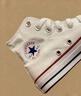 匡威（Converse）ALL star  常青款男鞋女鞋經(jīng)典休閑鞋情侶鞋高幫帆布鞋板鞋學(xué)生鞋 101009 白高 37 /4.5 曬單實(shí)拍圖