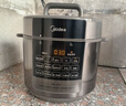 美的（Midea）電壓力鍋電高壓鍋高壓電飯鍋電飯煲6升餃子王系列無(wú)水焗家用加深雙內膽3-12人煲湯燉肉煮飯 【少鹽提鮮】一鍋雙膽 6L 曬單實(shí)拍圖