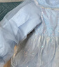 迪士尼童裝艾愛(ài)莎公主裙女童連衣裙春夏裝2026新款周歲禮服女寶寶裙子 曬單實(shí)拍圖