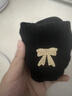 都市麗人5雙裝襪子女中筒襪蝴蝶結刺繡棉襪中筒襪抗菌冬季長(cháng)襪女襪秋冬 曬單實(shí)拍圖