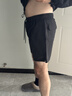 Abercrombie & Fitch男裝25夏季運動(dòng)風(fēng)松緊腰網(wǎng)眼內襯短褲沙灘褲133-5050 黑色 M (180/80A) 曬單實(shí)拍圖