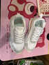 啄木鳥(niǎo)女鞋春季新款透氣網(wǎng)面鞋子女韓版百搭厚底增高運動(dòng)鞋休閑老爹潮鞋 米色 38 曬單實(shí)拍圖