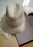 恒源祥遮陽(yáng)帽男士中老年人帽子夏季透氣涼帽草帽爸爸爺爺老頭太陽(yáng)帽 曬單實(shí)拍圖