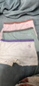 浪莎（LangSha）兒童內褲女童夏季薄款冰絲無(wú)痕中大童四角短褲抑菌透氣平角褲 曬單實(shí)拍圖