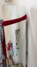 小匠材全身鏡落地穿衣鏡臥室衣帽間落地鏡鏡子宿舍鋁合金貼墻鏡白40*150 曬單實(shí)拍圖