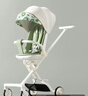 看寶貝（lookbaby）高景觀(guān)嬰兒車(chē)0-6歲用折疊可坐可躺嬰兒推車(chē)遛娃神器溜娃神器 清新綠|可坐可躺+折疊+禮包 曬單實(shí)拍圖