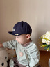 U&MUDI嬰兒帽子春秋薄款字母百搭鴨舌帽小月齡戶(hù)外遮陽(yáng)嬰幼兒寶寶棒球春 YESI米色 1頂 參考3個(gè)月-2歲  帽圍(44-48cm) 曬單實(shí)拍圖