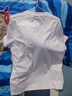 京東京造10A抗菌男士t恤短袖男女同款衣服男裝春夏新款圓領(lǐng)打底衫內搭白XL 曬單實(shí)拍圖