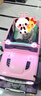 爵士酷派牧馬人兒童電動(dòng)車(chē)可坐大人寶寶四驅越野車(chē)男女孩遙控玩具電動(dòng)汽車(chē) 至尊雙電粉色+皮座+發(fā)光軟輪+2個(gè)12V14A超威電瓶+禮包 曬單實(shí)拍圖