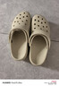 卡駱馳（crocs）經(jīng)典云朵Clog女沙灘洞洞鞋涼拖鞋206750 206750-2Y2  37  曬單實(shí)拍圖