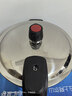 三角牌高壓鍋304不銹鋼家用燃氣電磁爐通用明火防爆壓力鍋正品 304不銹鋼 燃氣電磁爐通用 20cm 4L 曬單實(shí)拍圖