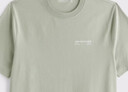 Abercrombie & Fitch【經(jīng)典LOGO】男裝25夏美式復古重磅圓領(lǐng)短袖T恤123-5029 淺綠色 L 180/108A) 曬單實(shí)拍圖