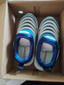 巴布豆（BOBDOG）童鞋春季跑步鞋兒童運動(dòng)鞋男童毛毛蟲(chóng)鞋102561074鈴藍青/藏青藍29 曬單實(shí)拍圖
