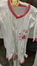 貝瑞加（Babyprints）嬰兒連體衣2件裝寶寶夏季長(cháng)袖爬服純棉哈衣柔軟家居內衣 粉80 曬單實(shí)拍圖