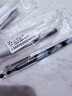 百樂(lè )（PILOT）【熱門(mén)商品】P500黑色中性筆水筆0.5直液式走珠筆簽字筆學(xué)生文具辦公用品刷題筆高顏值考試筆 單支 曬單實(shí)拍圖