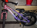 鳳凰官方旗艦店兒童自行車(chē)男女變速青少年學(xué)生山地車(chē)碟剎賽車(chē) 星際 粉紫【變速】后座+LED燈+輻條輪 20寸【適合125-160cm】 曬單實(shí)拍圖