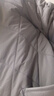 加絨加厚內膽棉衣男秋冬內穿保暖棉襖初高中學(xué)生校服神器羽絨棉服 灰色 3XL 160-175斤 曬單實(shí)拍圖