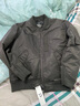 優(yōu)衣庫男裝女裝高性能復合飛行員茄克/外套夾克485339 07 青灰色 L 曬單實(shí)拍圖