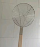 特美居不銹鋼漏勺過(guò)濾細網(wǎng)笊籬密漏勺網(wǎng)篩家用長(cháng)柄撈面漏勺大號商用32cm 曬單實(shí)拍圖