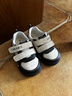泰蘭尼斯童鞋春季男寶寶舒適嬰兒學(xué)步鞋女童軟底面包鞋1-3歲機能鞋 白黑 （超纖） 25 內長(cháng)16.0cm適合腳長(cháng)15.0cm 曬單實(shí)拍圖